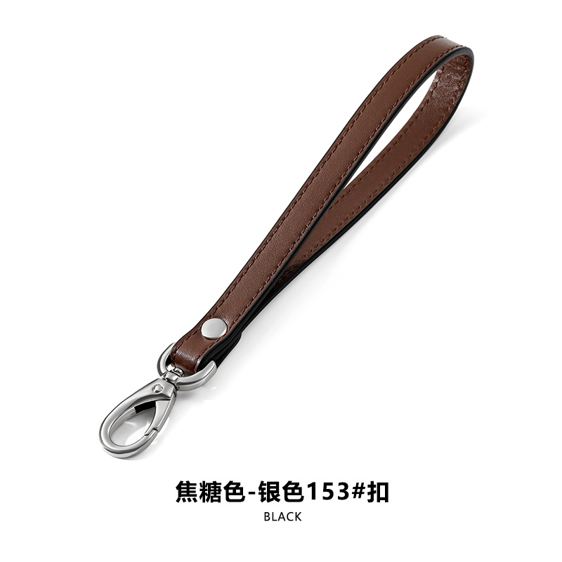 Picture of Women's Bag Accessories Single Buckle Wallet Lanyard Handbag with B- 45 Plain Cowhide Handbag with Bag Replacement Strap