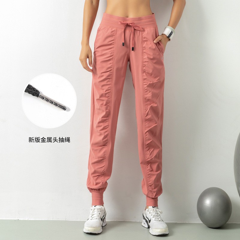 Picture of High-Waisted Loose Quick-Dry Sports Pants for Women, High-Elastic Long Pants, Casual Jogger Sweatpants, Yoga Pants, Breathable Fitness Running