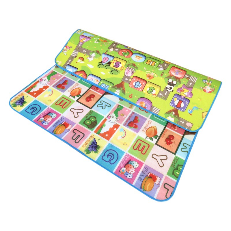 Baby Crawling Mat Thickeneded Foldableing Kidsren's Home Non-Toxic and Odorless Foam Floor Mat Baby Crawling Mat Bedroom