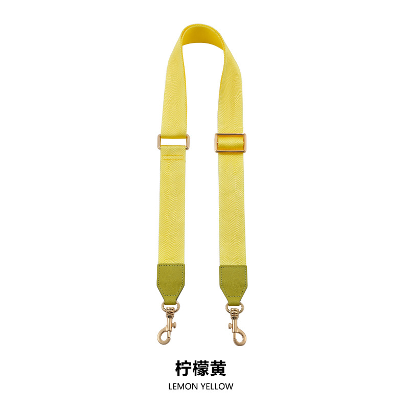 Picture of Mahuangshi F-73 adjustable webbing 3.8C wide polyester cross-border webbing canvas replacement wide shoulder strap crossbody strap