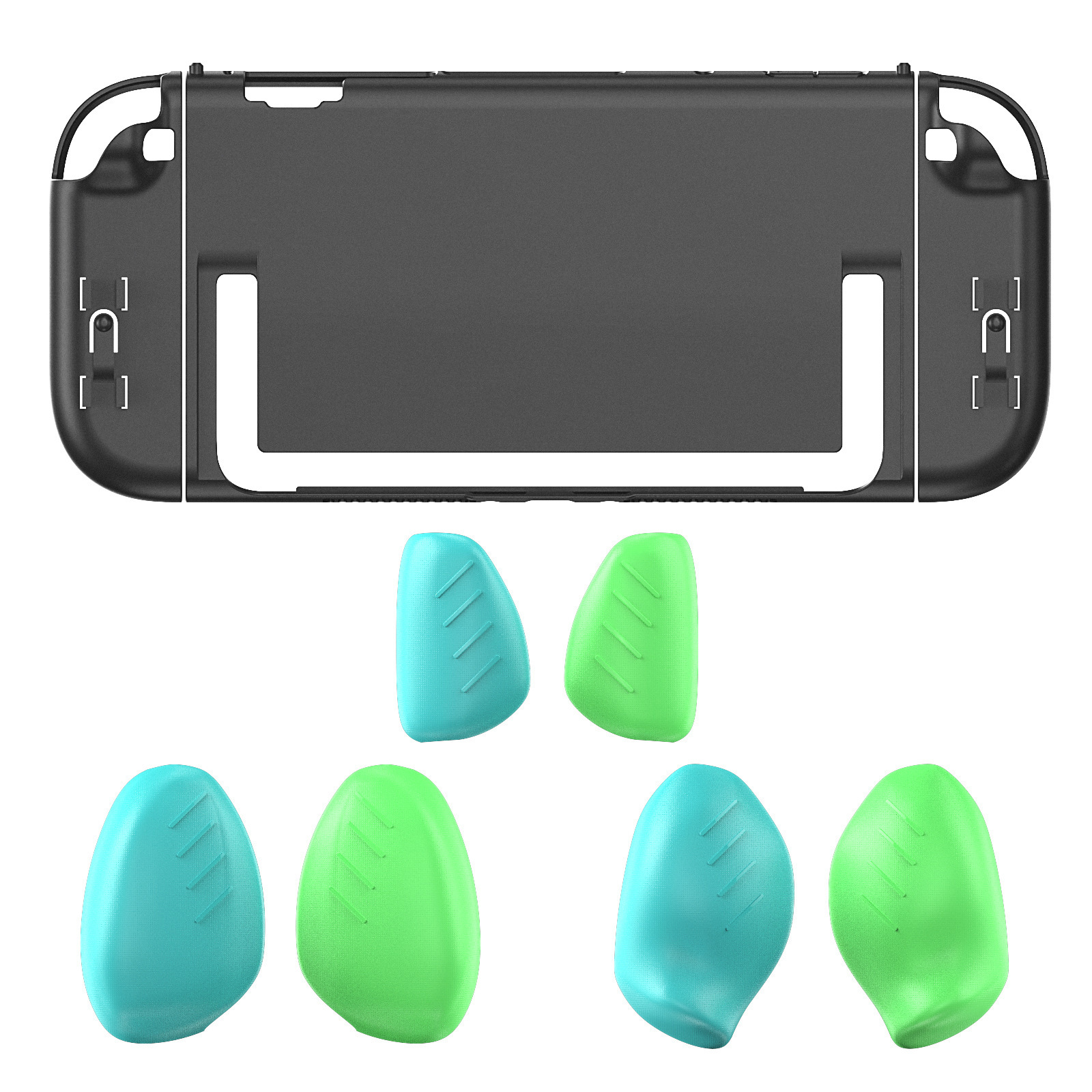 Picture of Switch2 Host Crystal Shell Ns2 Protective Shell Transparent Shell Pc Protective Hard Shell (Equipped with Large, Medium and Small Grips)