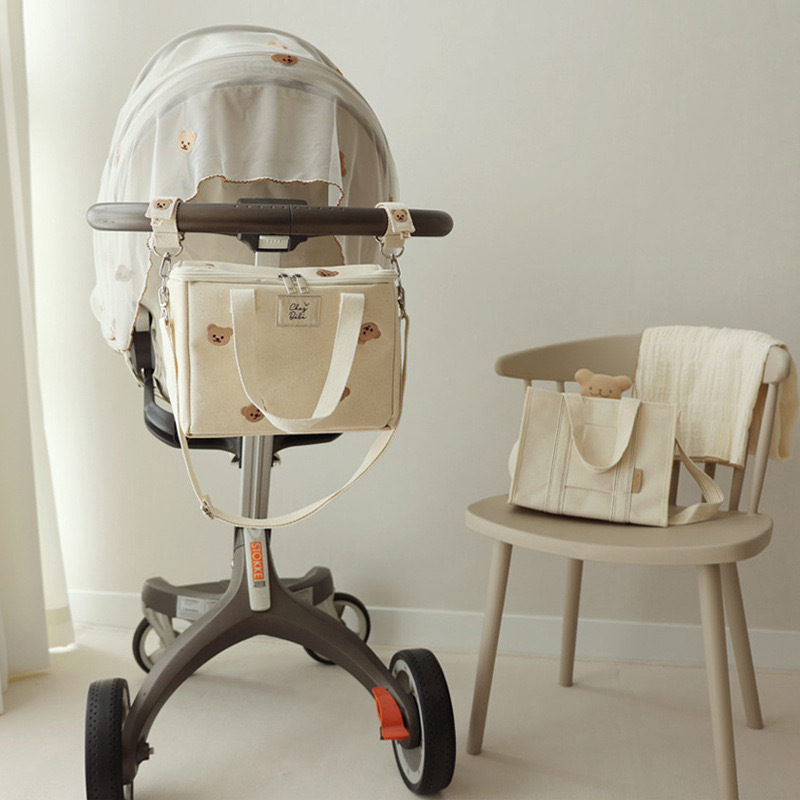 Picture of Han Feng Baby Carriage Universal Hook Bear Fabric Pendant Multifunctional Load-bearing Hook Trolley Hanging Bag Accessories