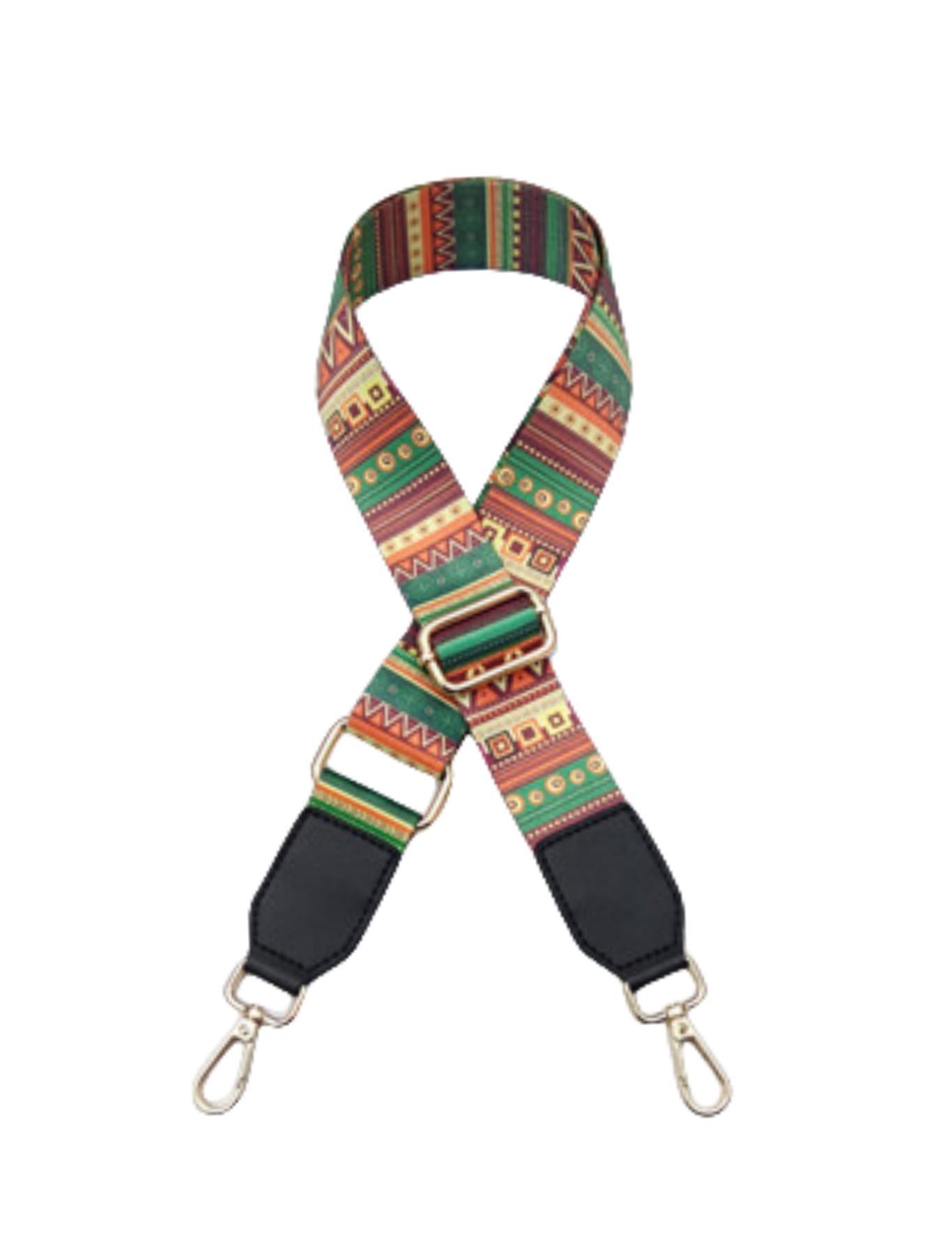Picture of Bag shoulder strap crossbody strap adjustable widened shoulder strap leather printed nylon bag strap