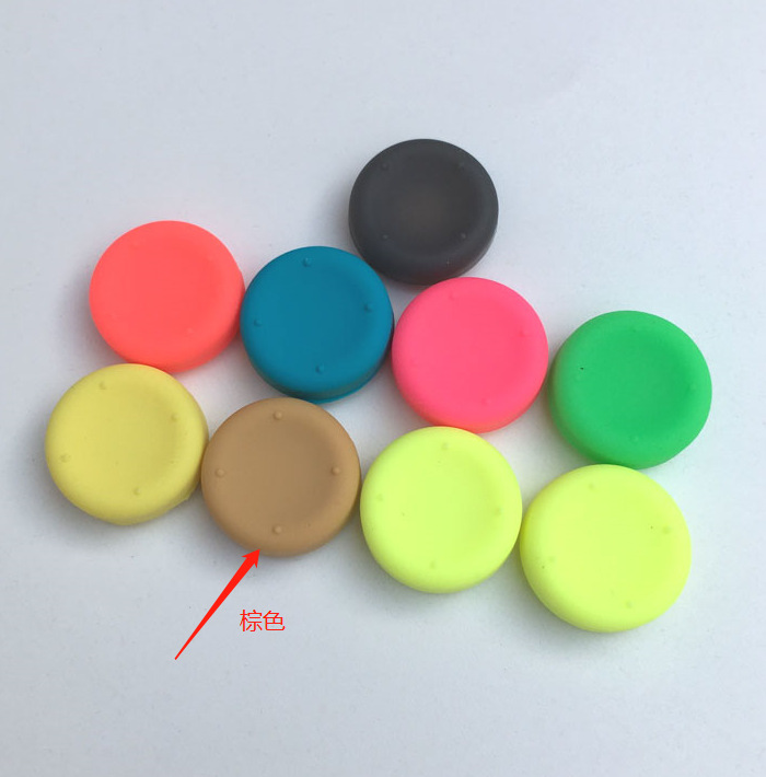 Picture of Suitable for Nintendo Switch Game Console Silicone Cap Rocker Cap Mushroom Head Rocker Cap High Cap Silicone