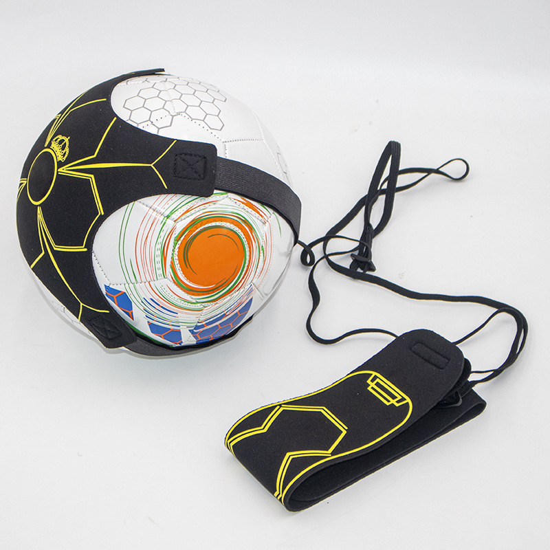 Picture of Factory Direct Supply Soccer Bumping Ball Belt Children's Training Practice Bouncing Rope Soccer Swing Band