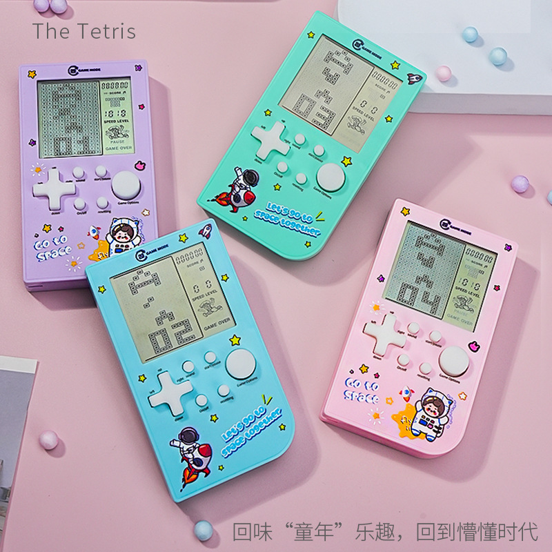 Picture of Cross-border Large-screen Handheld Student Kidsren's Puzzle Nostalgic Retro Portable Digital Game Console Toy