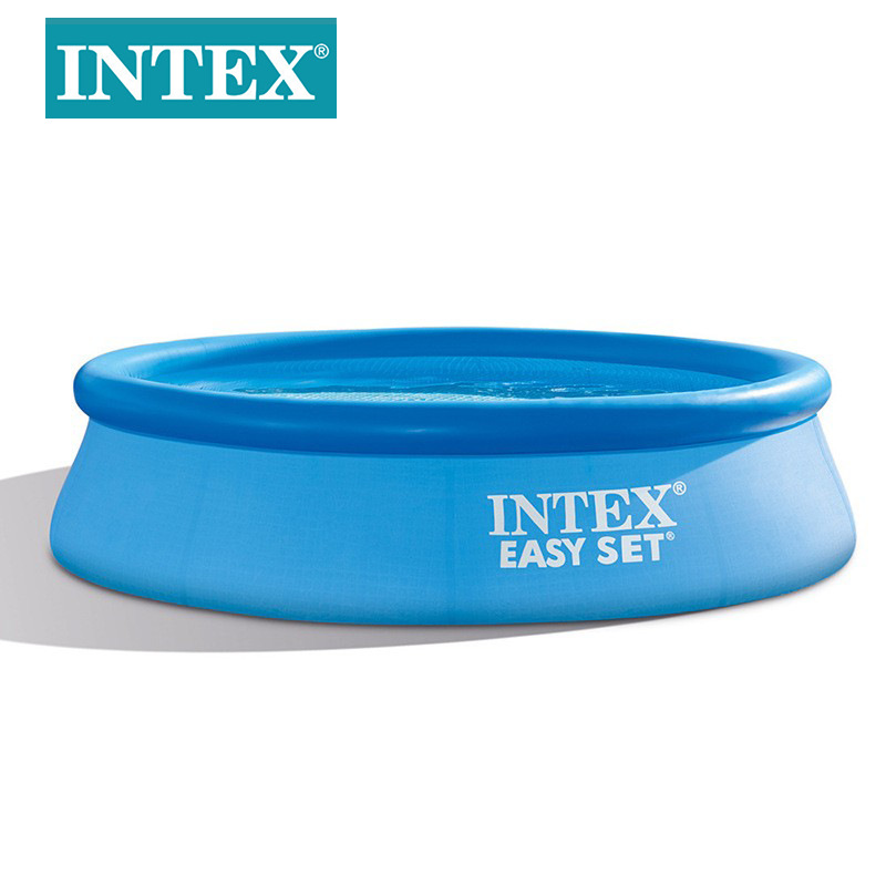 Picture of INTEX swimming pool square bracket pool round bracket pool family outdoor private large play pool