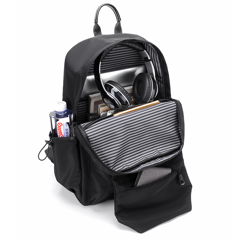 Picture of Factory Goods, Trendy Brand Backpacks, Male Junior High School Students, High School Students, School Bags, Large-Capacity Travel Leisure Computer Backpacks