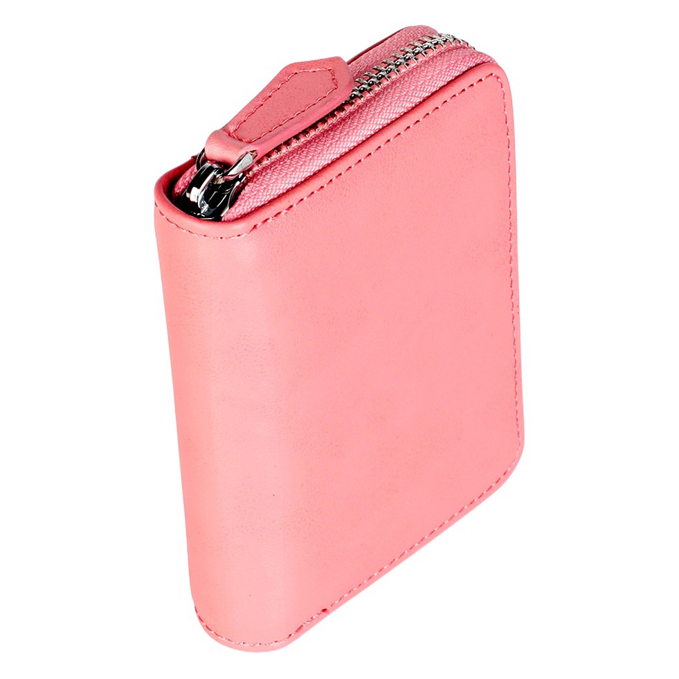 Factory direct Japanese coin purse sweet style RFID coin storage loose wallet men and women zipper small card bag