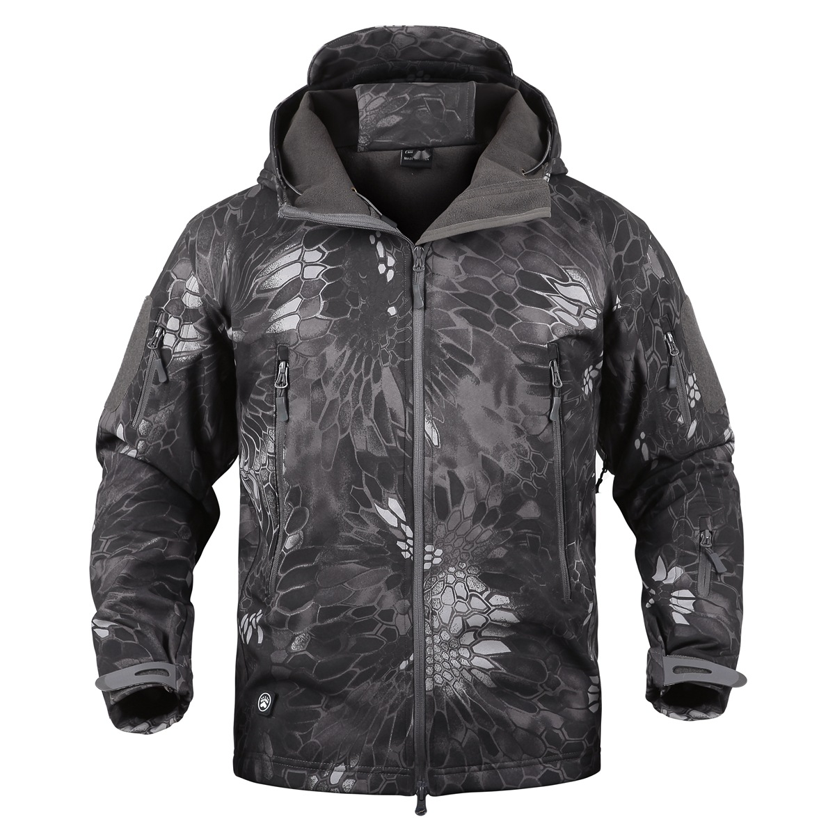 Picture of Shark skin soft shell assault coat size tactical military fans windproof warm outdoor mountaineering suit a generation of hair