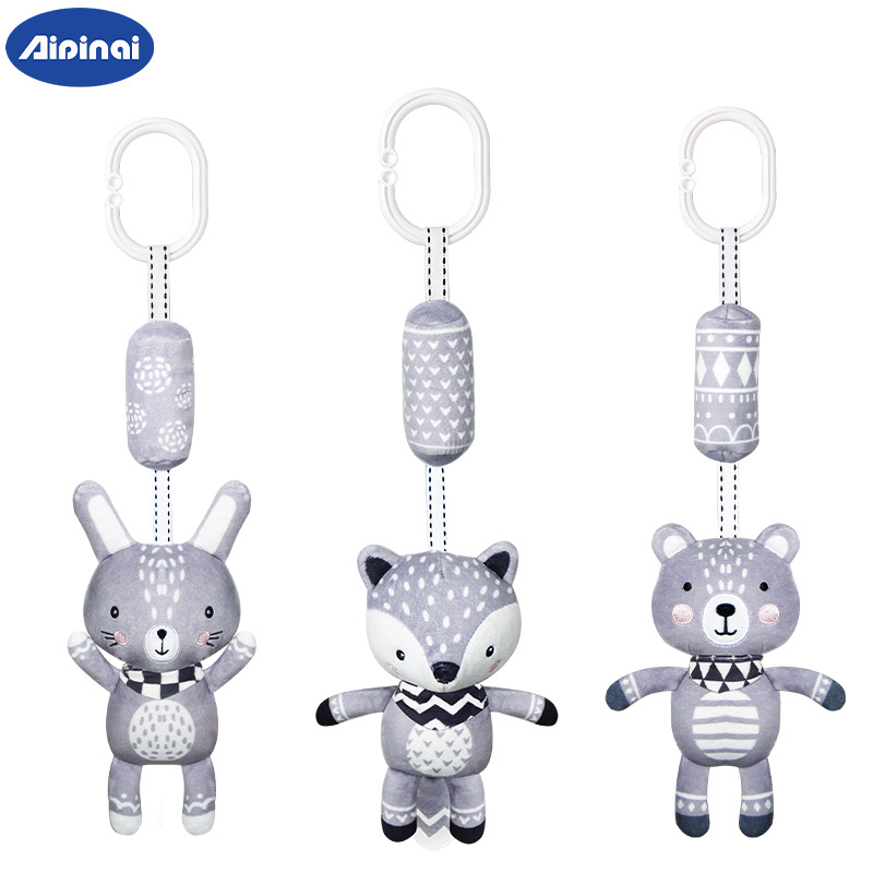 Picture of Newborn Baby Stroller Pendant Scandinavian Style Bell 0-1 Years Old Early Education Toys Baby Soothing Bed Bell Manufacturer Supply