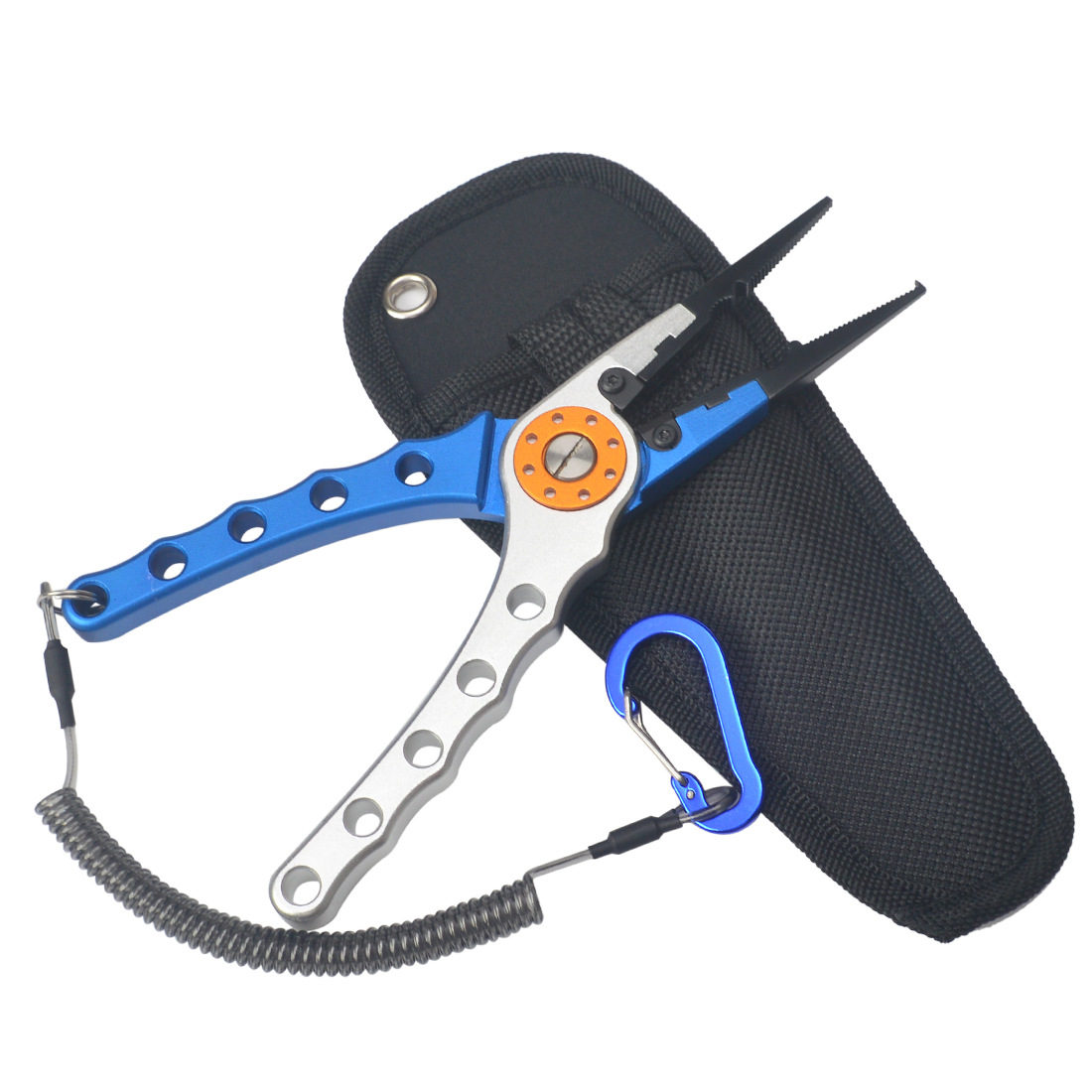 Picture of Aluminum alloy die-casting multifunctional road forceps portable lock fishing tongs fish controller road forceps suit manufacturers in stock