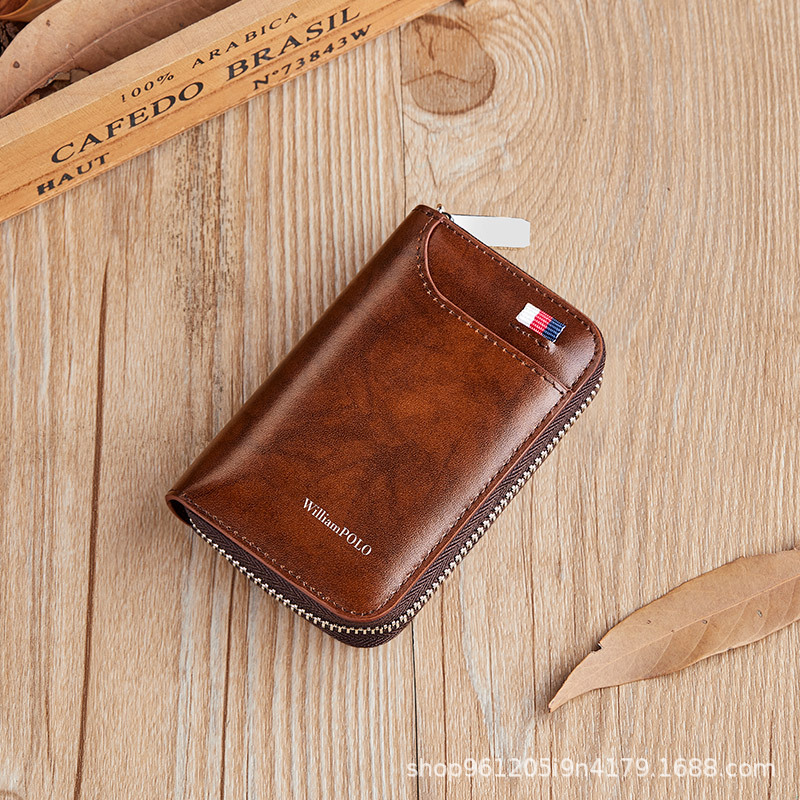 Emperor Paul Men's Genuine Leather Wallet 2020 New First Layer Cowhide Multi-Card Slot Card Holder Business Men's Clutch