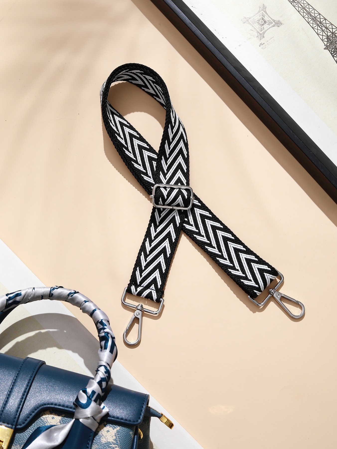 Picture of Bag Shoulder Strap Crossbody Bag Strap Adjustable Widened Shoulder Strap All-match Fashion Strap High-end Bag Strap 3.8cm Shoulder Strap