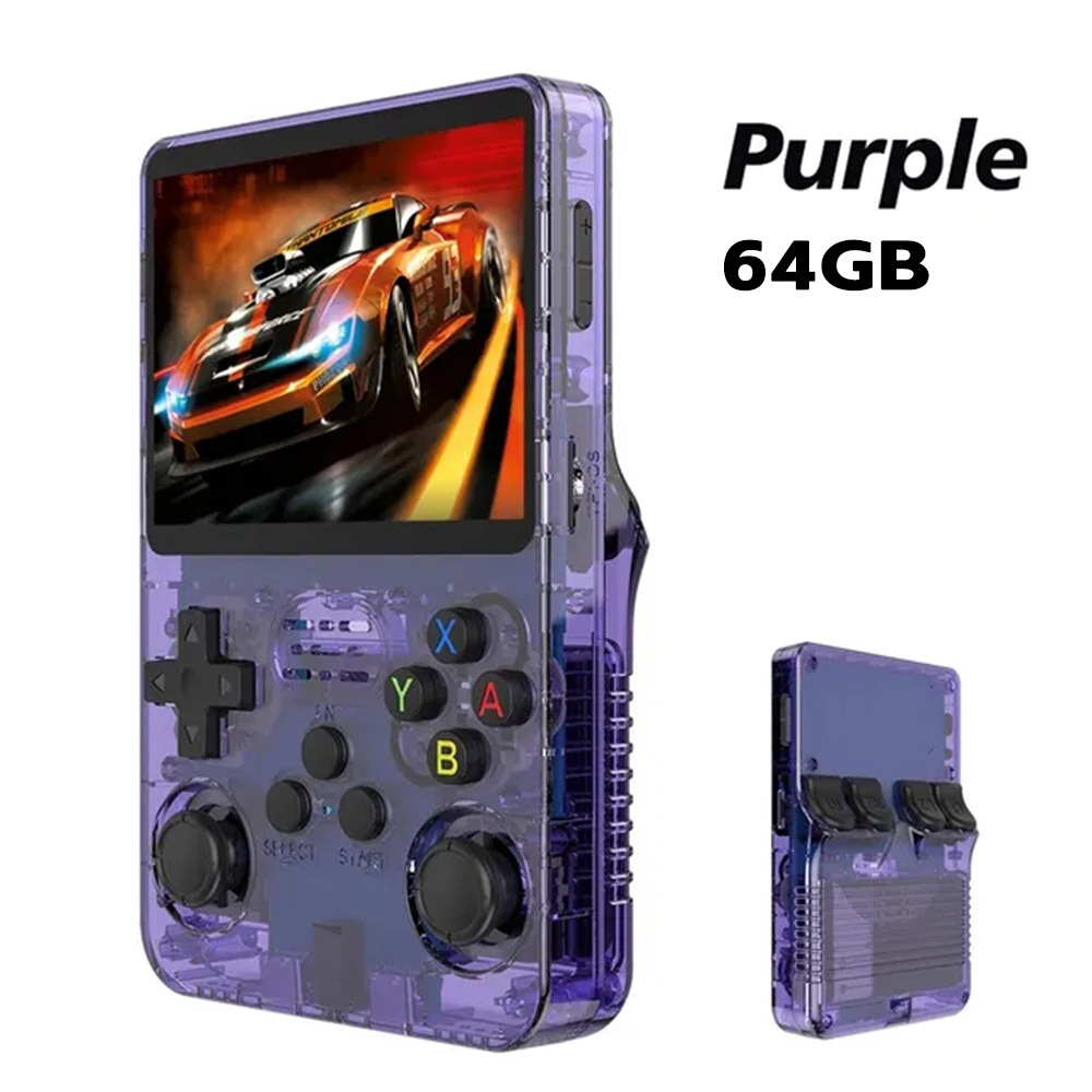 Picture of New R36S Open Source Handheld Game Console Portable Retro Arcade Game Nostalgic 3D Dual System Handheld Cross-Border