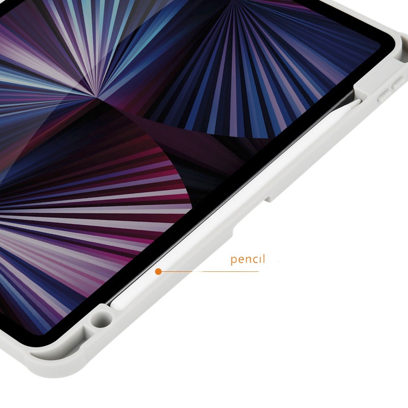 Applicable ipad10 generation rotating protective sleeve multi-gear adjustment 10.2/10.9/miniTPU pen slot 360 leather case