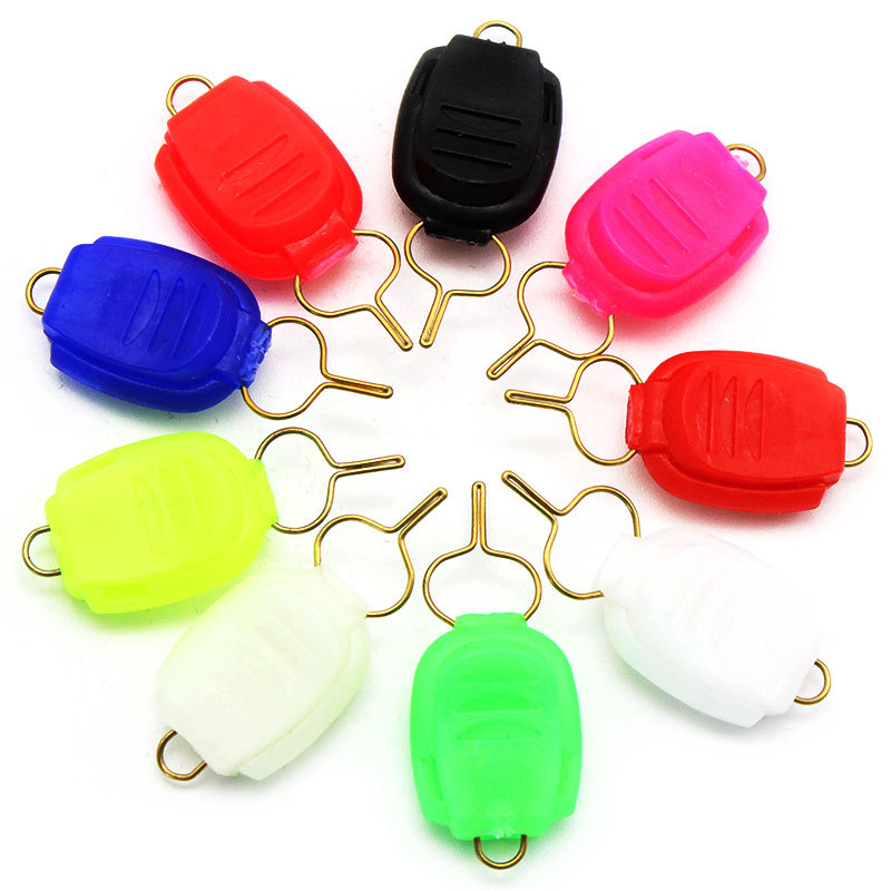 Factory fishing gear wholesale ABS clip wire drum wheel drip wheel clip wire stopper fishing accessories
