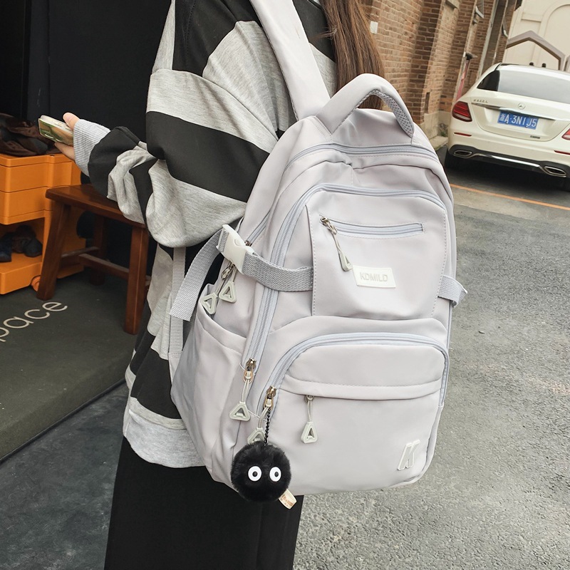 Backpack Large Capacity Female South Korea All-match High School Student College Student Schoolbag Mori Trendy Brand Junior High School Student Waterproof Backpack