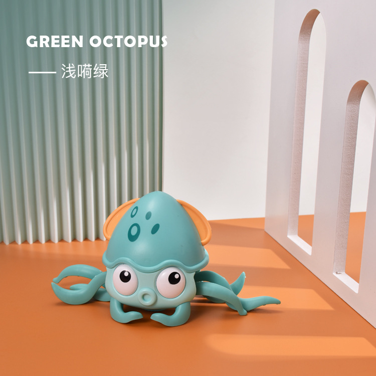 Picture of Cross-Border New Product escape crab automatic obstacle avoidance light music USB charging children crawling electric induction crab