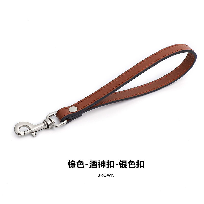 Picture of Women's Bag Accessories Single Buckle Wallet Lanyard Handbag with B- 45 Plain Cowhide Handbag with Bag Replacement Strap