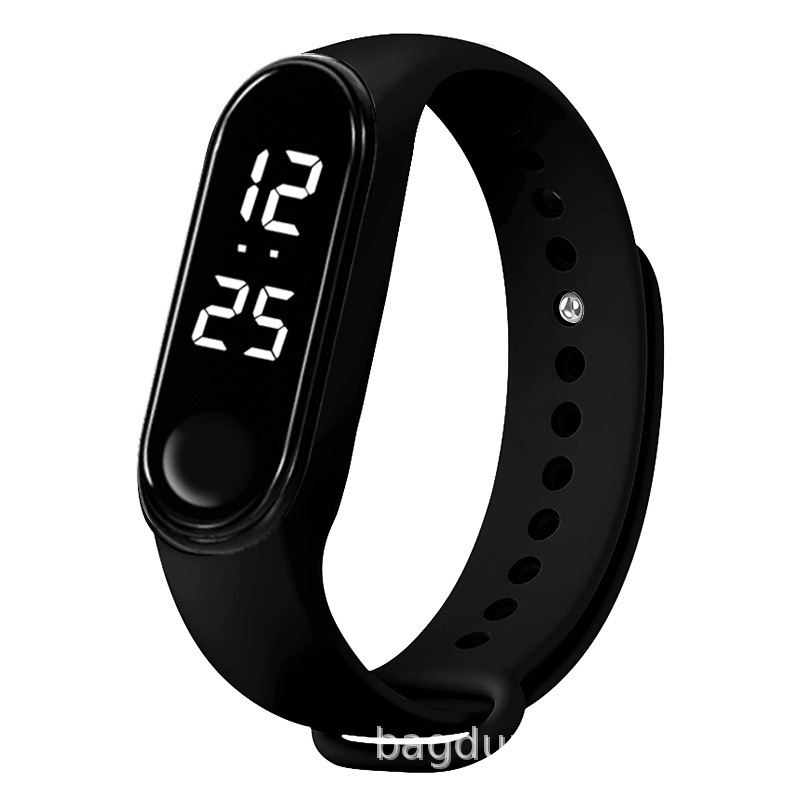 Picture of Ic Sensor Unlocking Bracelet Fingerprint Lock Special Bracelet Community Access Control Card Swipe Bracelet with Time Function