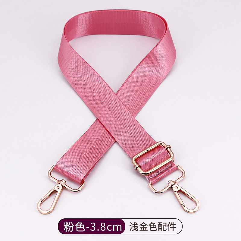 Picture of Bag shoulder strap crossbody bag with adjustable widened shoulder strap nylon solid color bag strap wholesale