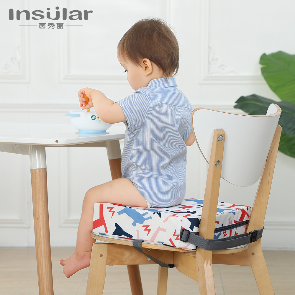 Picture of Yin Xiuli Portable Child Seat Heightened Seat Cushion Baby Dining Chair Heightened Seat Cushion Maternal and Infant Products Cross Border