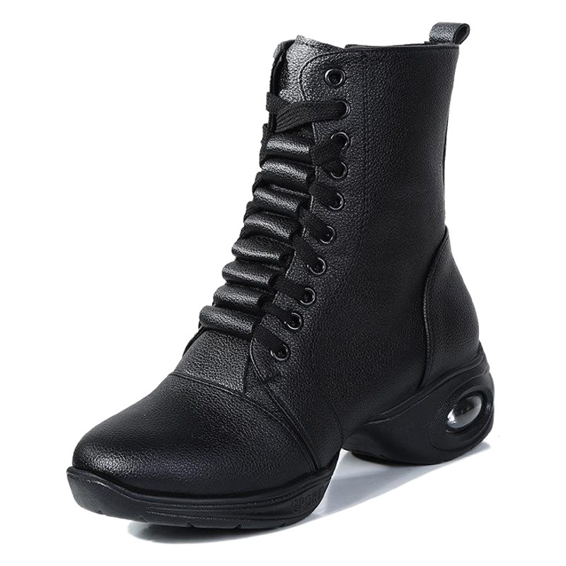 Cross-border Autumn and Winter New Sailor Dance Shoes Women's Square Dance Shoes Soft Sole Breathable Cotton Shoes Short Dance Shoes and Boots Sneakers