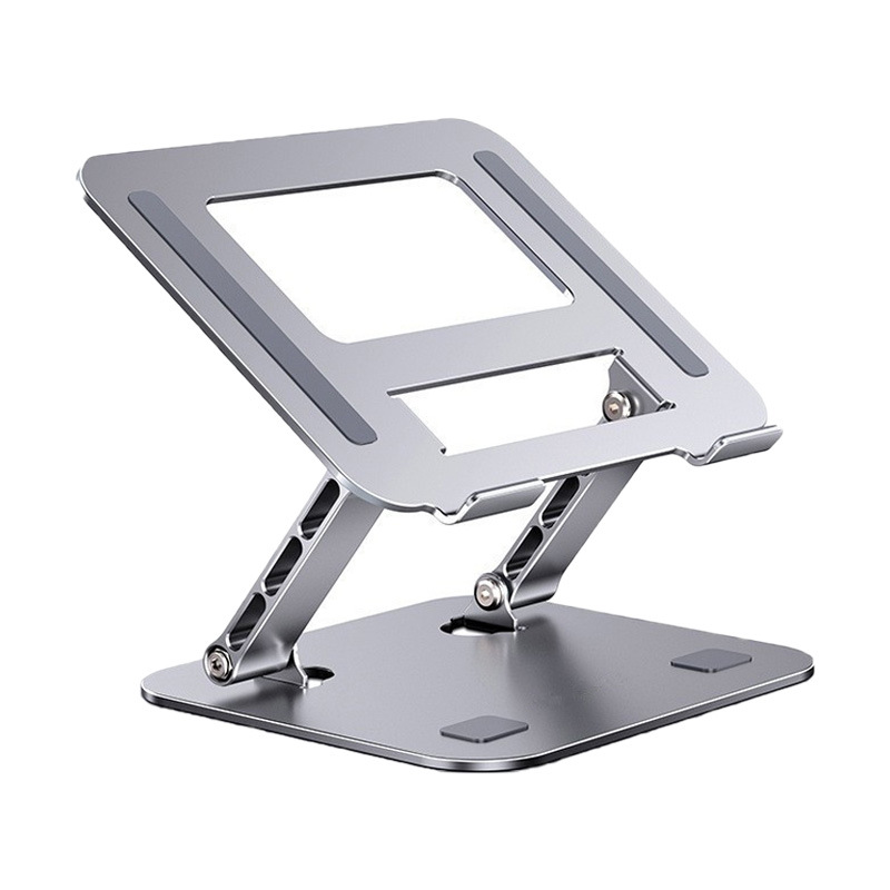 Picture of Carbon steel laptop stand double arm support folding gaming notebook stand