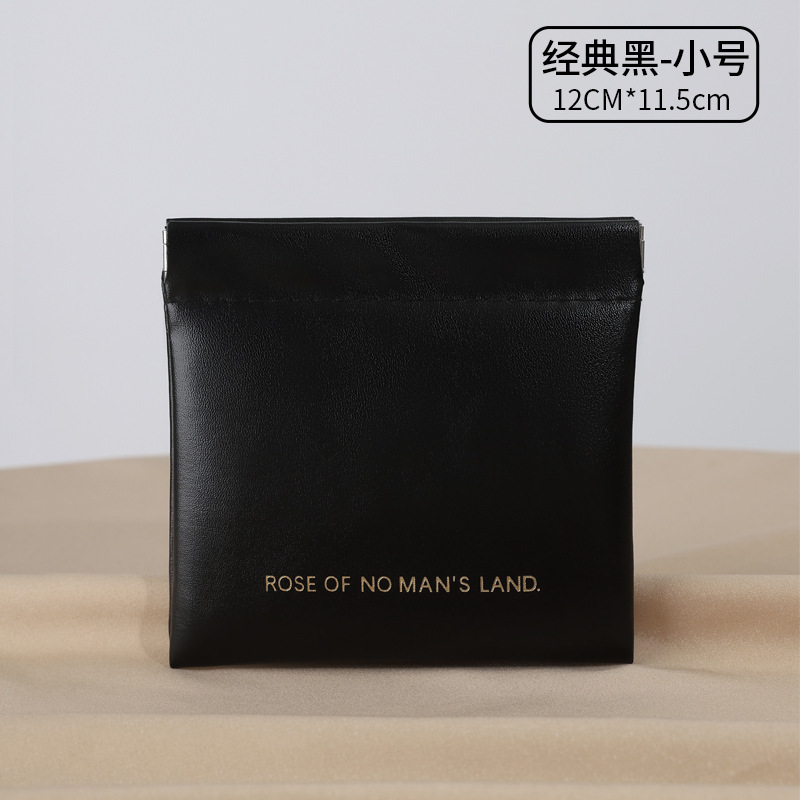 Picture of Ins Portable Large Capacity PU Portable Toiletry Bag Travel Partition Storage Bag Organ Pillow Cosmetic Bag Wholesale