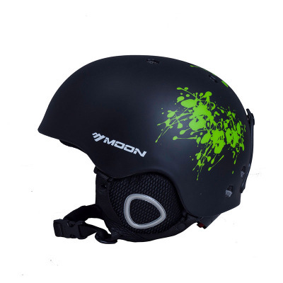 Picture of MOON Snow Helmet Snow Safety Helmet Winter Sports Ski Helmet Head Protection Integrated Outdoor Equipment