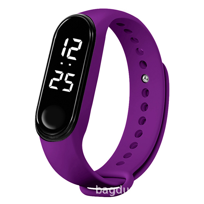 Picture of Ic Sensor Unlocking Bracelet Fingerprint Lock Special Bracelet Community Access Control Card Swipe Bracelet with Time Function