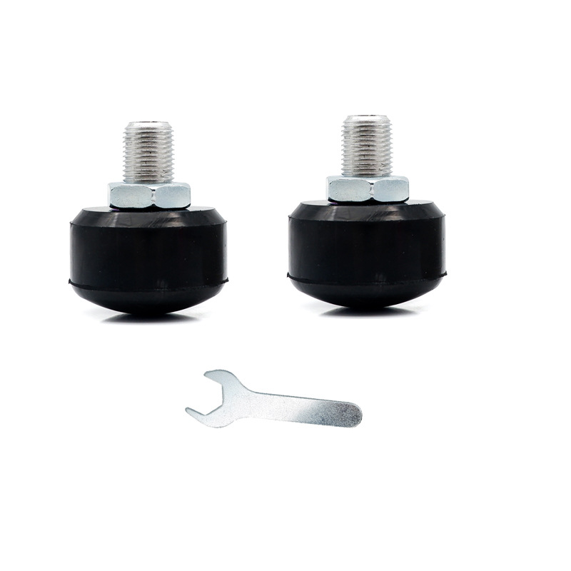 Picture of Double-row roller skates point ice maker four-wheel Skates roller skates adjustable rubber brake head wear brake