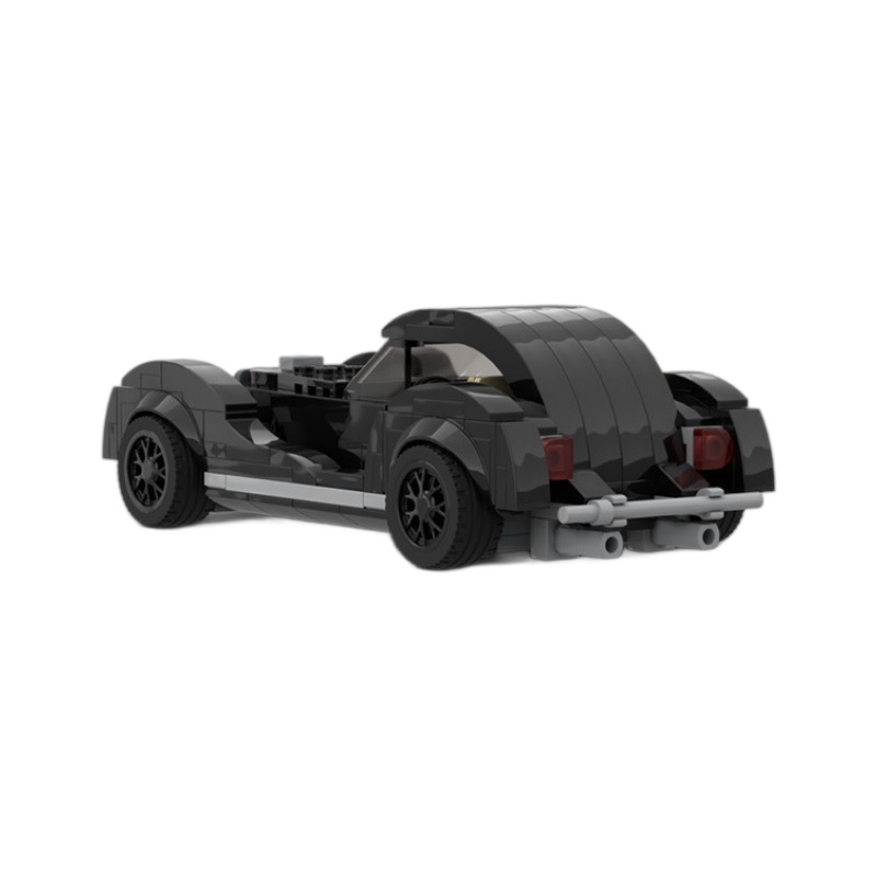 Picture of MOC Building Blocks Set Compatible with Lego Vintage Classic Car Assembled Model speed Series 8-Case Car