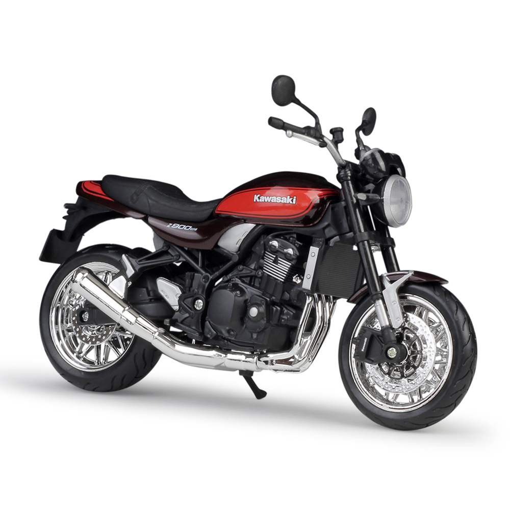 Picture of Meichi Figure 1:12 Kawasaki Kawasaki Z900RS Heavy Machine Simulation Alloy Motorcycle Model Finished Product Ornaments