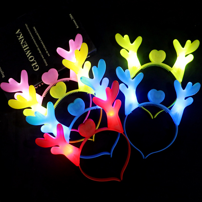 Picture of Glowing Headband, Horn, Deer Antler, Concert, Children's Gift, Popular Hot-Selling Manufacturer Direct Sales Wholesale