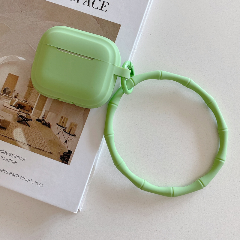 Picture of Suitable for Silicone Simple Airpods4 Protective Case Soft Shell Airpods2 Generation Protective Case Headphone Protective Case