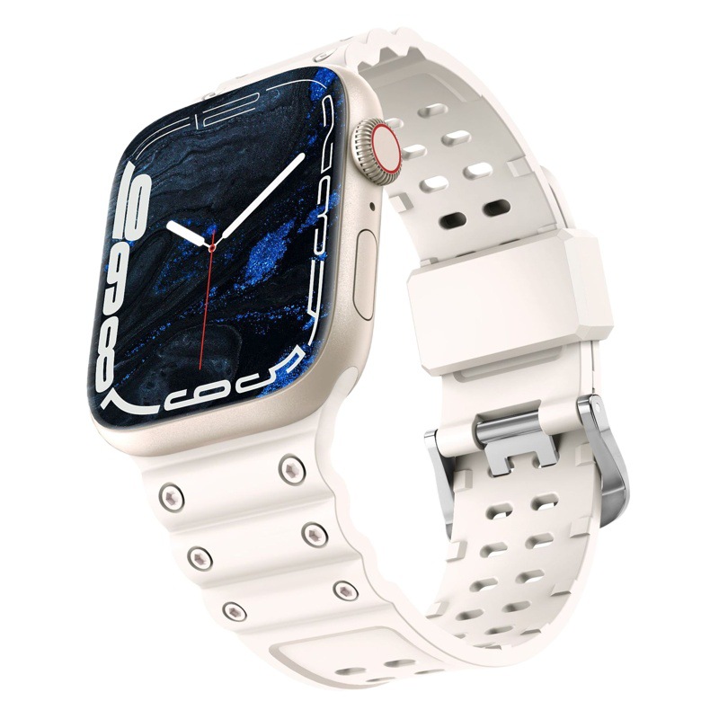 For apple watch strap TPU three-proof double-breasted appleiwatch10Ultra298 watch strap wholesale