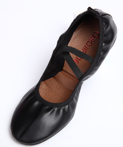 Picture of Purple Rice Snow Square Dance Shoes Dance Shoes Beef Tendons Soft Bottom Dance Shoes Women's Casual Shoes Exercise Shoes Taiji Shoes