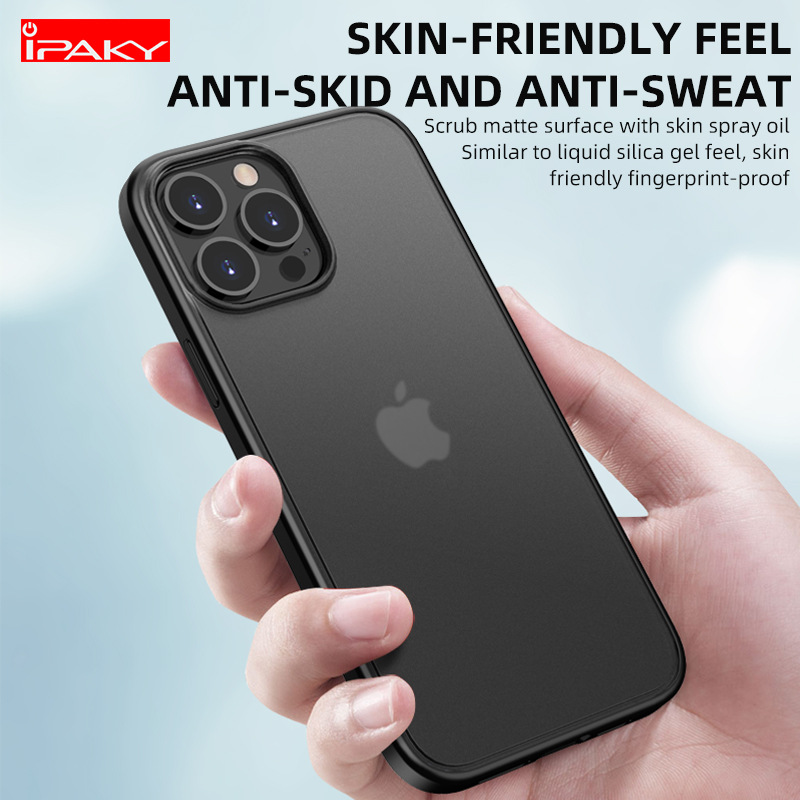 Picture of For apple 13promax mobile phone case new frosted iPhone13pro protective cover anti-fall tpu pc case