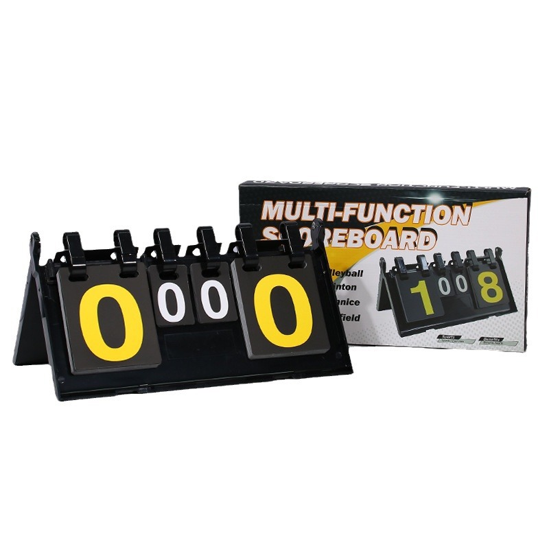 Picture of Multi-function Scoreboard Folding Game Competitive Billiards Table Tennis Badminton Digital Scoreboard Flip