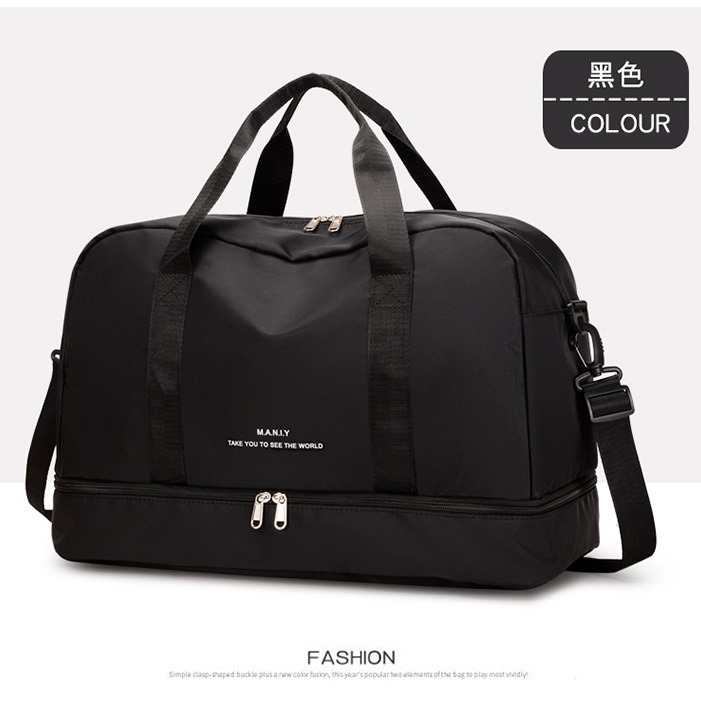 New Portable Waterproof Travel Bag for Short-distance Travel Dry and Wet Separation Yoga Fitness Luggage Bag for Travel Advanced Sense
