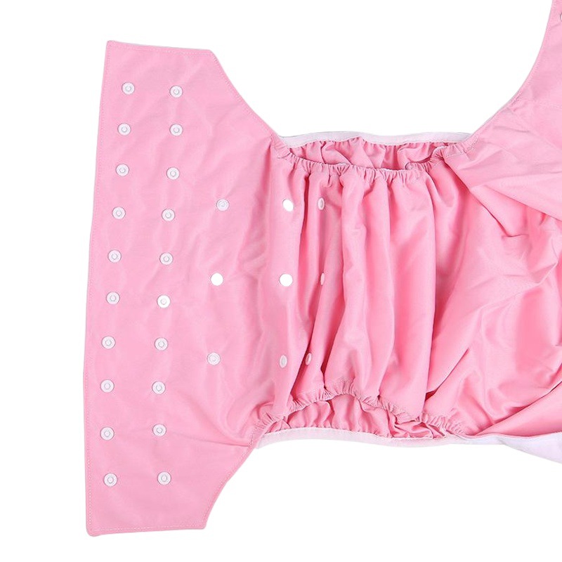 Adult snap diaper adjustable breathable diaper elderly care supplies washable cloth diaper one-piece delivery