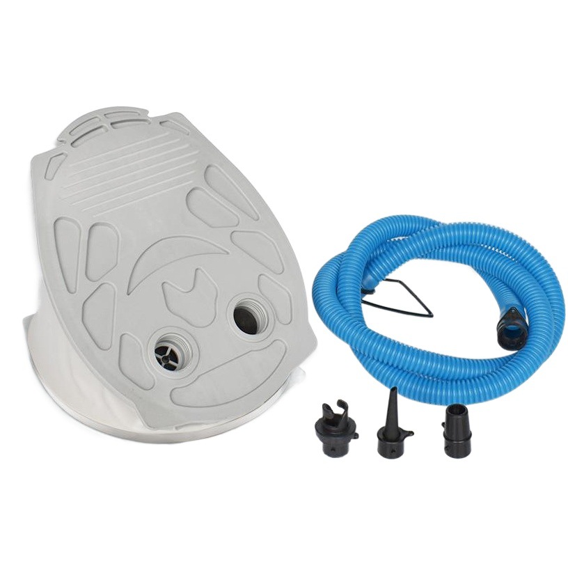 Enlarge 11-inch rubber boat inflatable pump fishing boat air cushion bed kayak assault boat 7-liter leather foot pump
