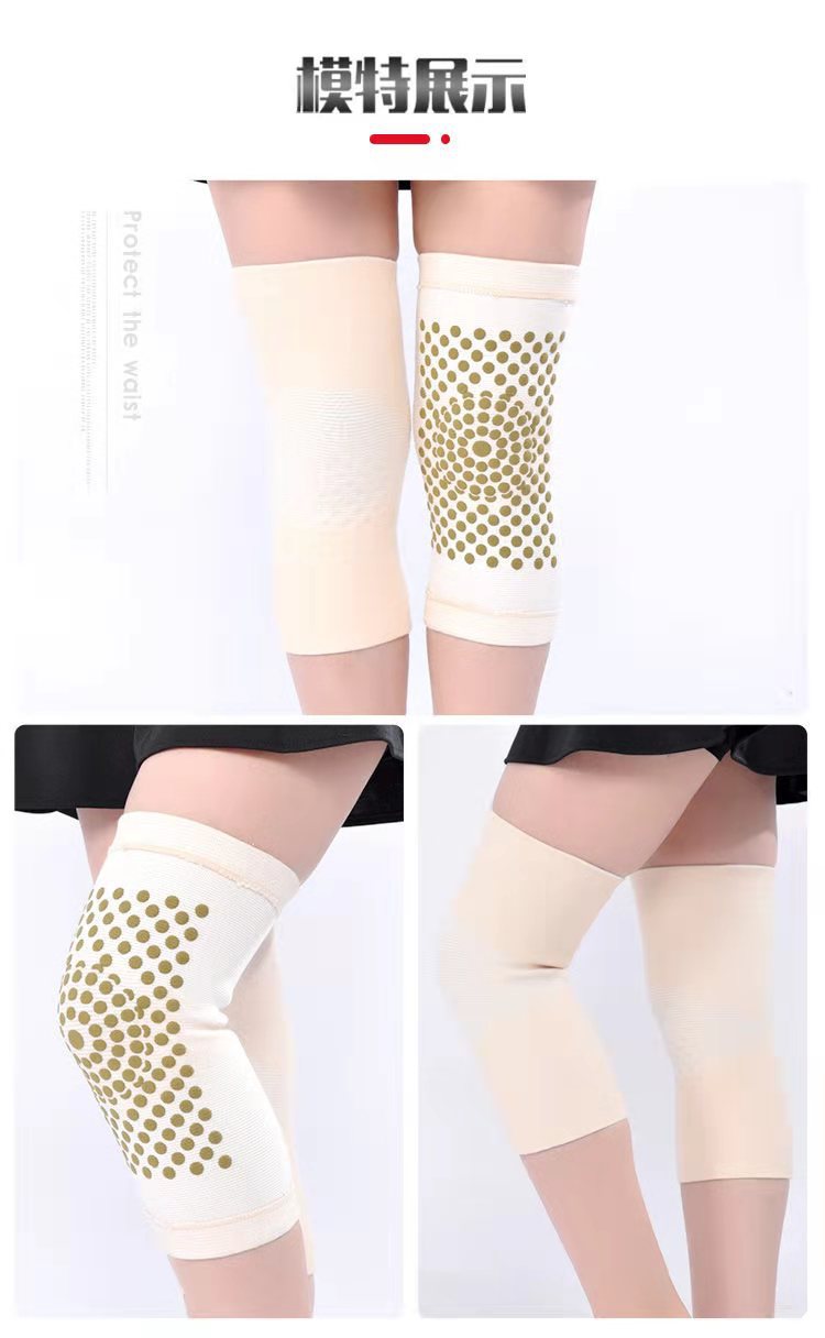 Picture of Ai Cao Knee Pad Warm Knee Pad Cover for Middle-aged and Elderly People Knee Pad Cover for Old Cold Legs Autumn and Winter Thick Leg Warmer for Men and Women