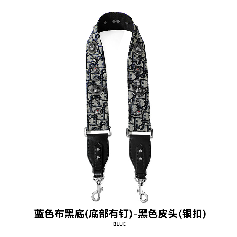 Picture of Mahuangshi MHS-F-66 Wide Bag with Canvas Shoulder Strap Shoulder Crossbody Cowhide Bag Accessories Bag Strap Comfortable D