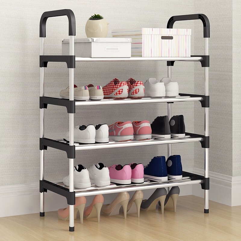 Picture of Cross-border source factory shoe rack reinforcement simple multi-layer doorway economical assembly multi-functional storage rack shoe rack