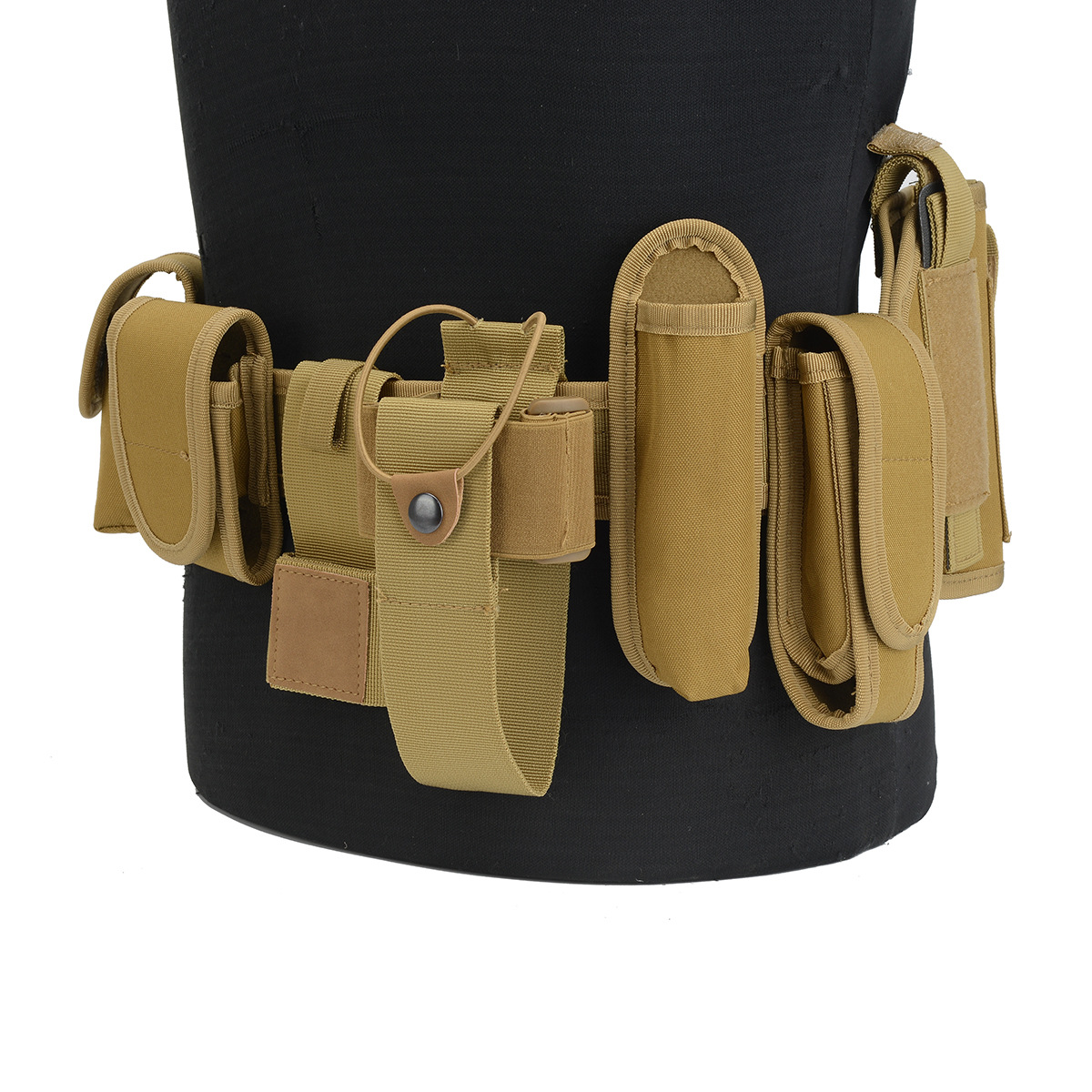 Picture of Oxford Cloth Belt Girdle Security Combination Multi-Functional Belt Training Duty Ten-Piece Set of Equipment