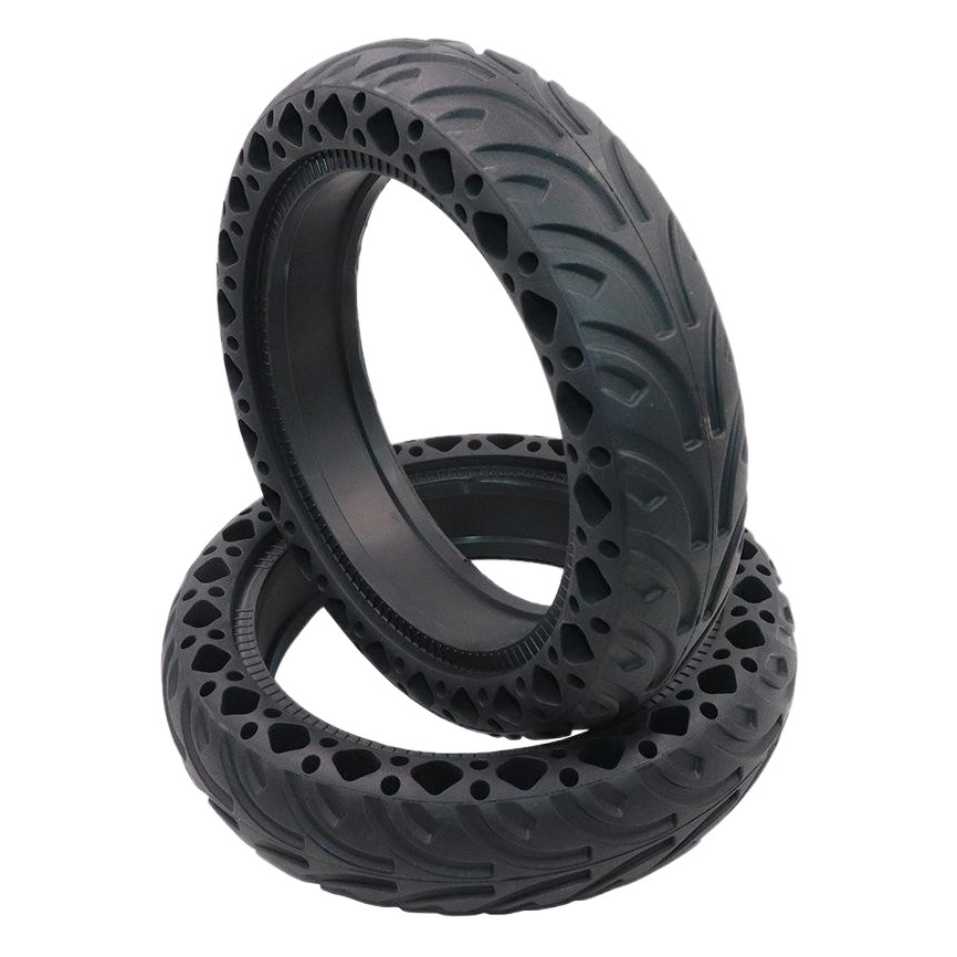 Suitable for M365 Electric Scooter Honeycomb Solid Tire 8.5inch Wear-Resistant Shock-Absorbing Pattern Tire New Style