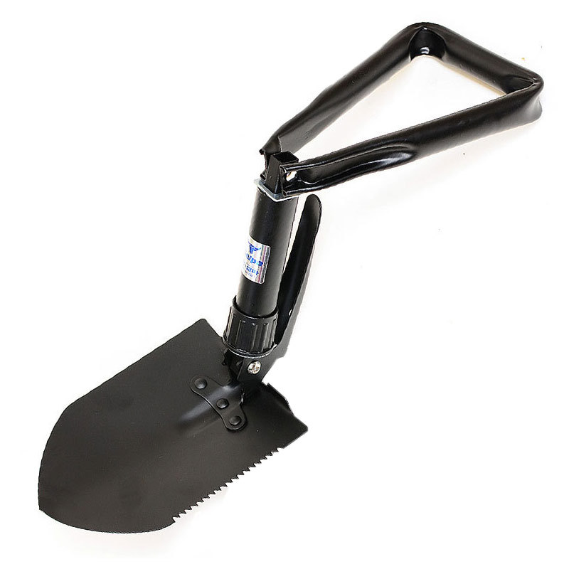 Picture of Outdoor large folding shovel camping courtyard shovel pickaxe mountaineering camping portable large shovel wholesale